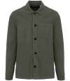 NS603 Native Spirit Corduroy Jacket Washed Organic Khaki colour image
